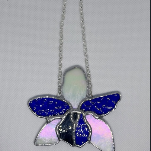 Orchid Flower Suncatcher